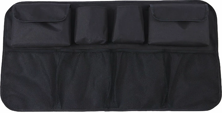 Organizues për makinë Hurtel për pjesën e pasme të sediljes, poliester, i zi