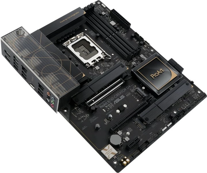 Pllakë amë ASUS ProArt B760-Creator D4, Intel, LGA 1700, DDR4, 128 GB