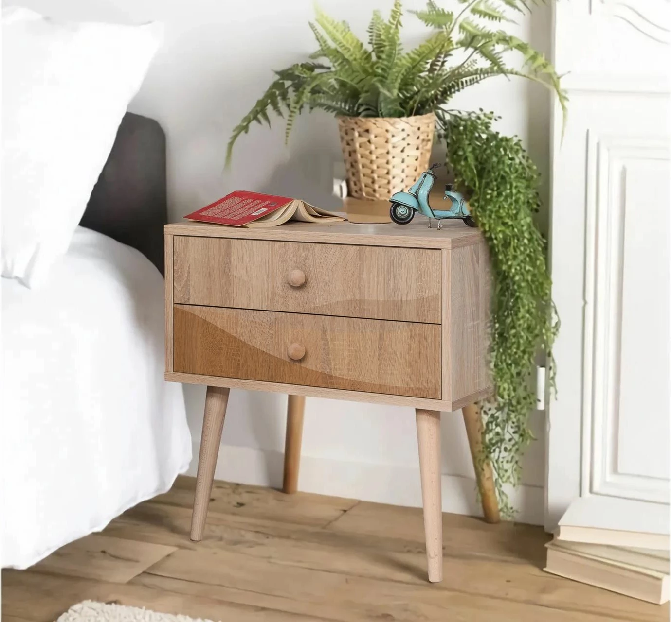 Komodinë Hanah Home, City Two Desert, shumëngjyrëshe