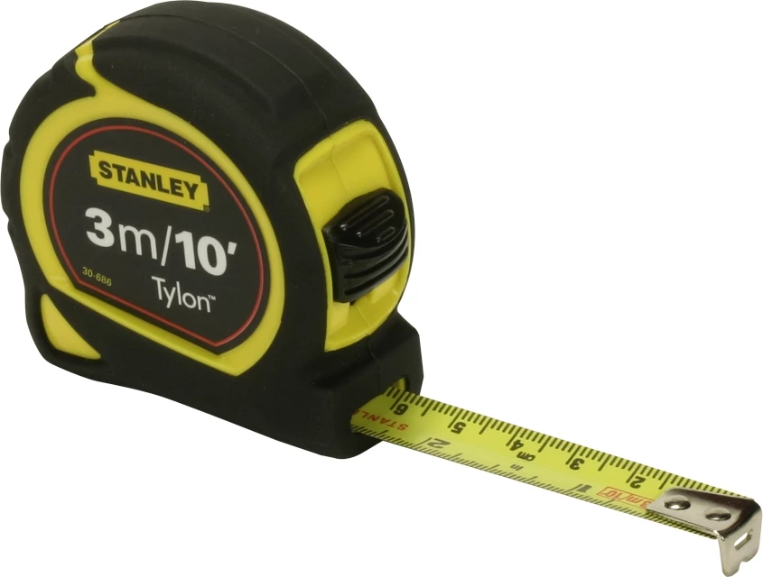 Metër shirit Stanley 1-30-686 3 m metric/inch set 12 copë, verdhë/zi
