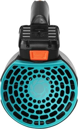 Fshesë dore Gardena PowerJet 18V P4A, 2.5Ah, me bateri, zi/blu/portokalli