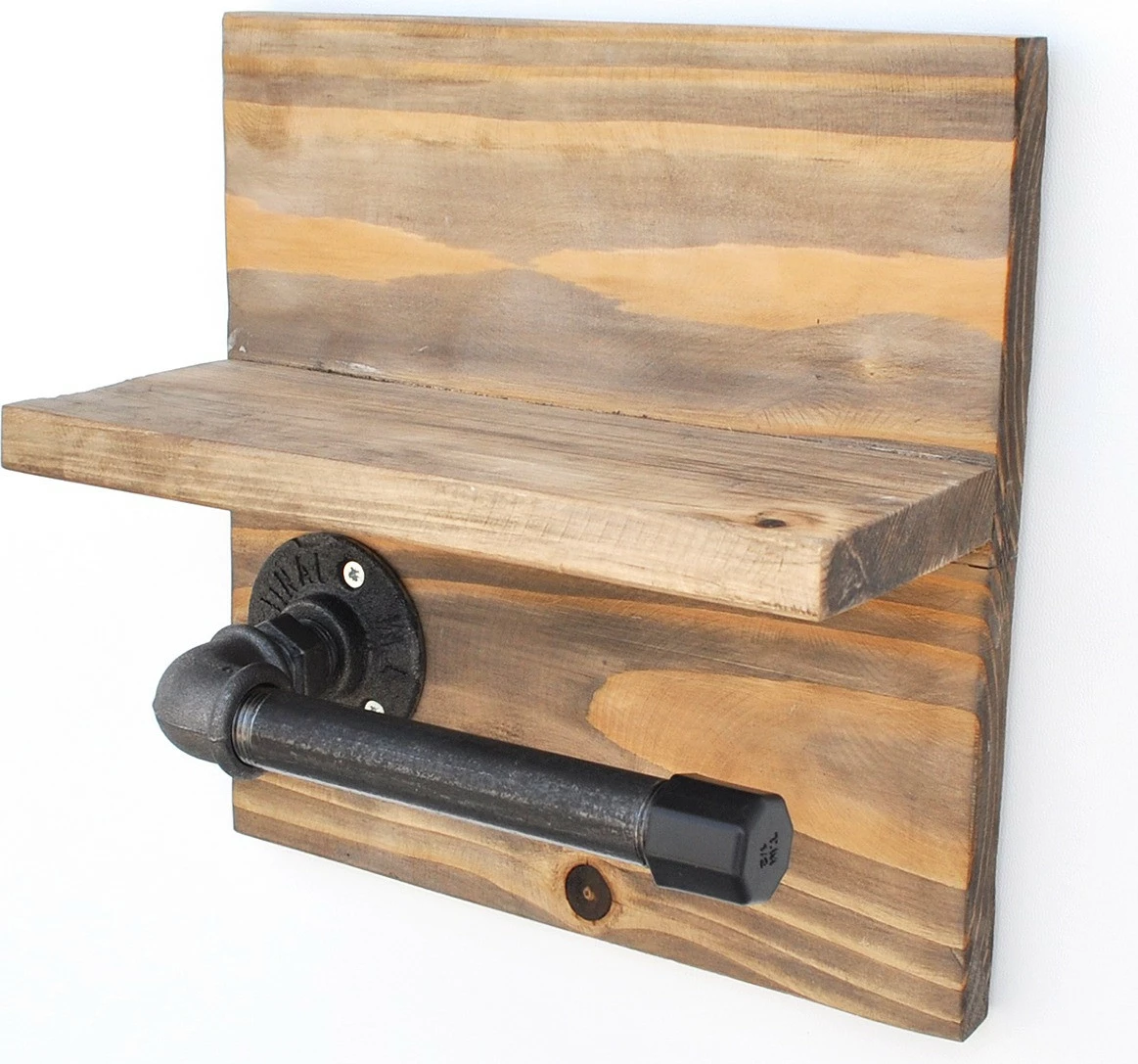 Varëse tubi, ngjyrë arre e zezë, Hanah Home, Boruraf172