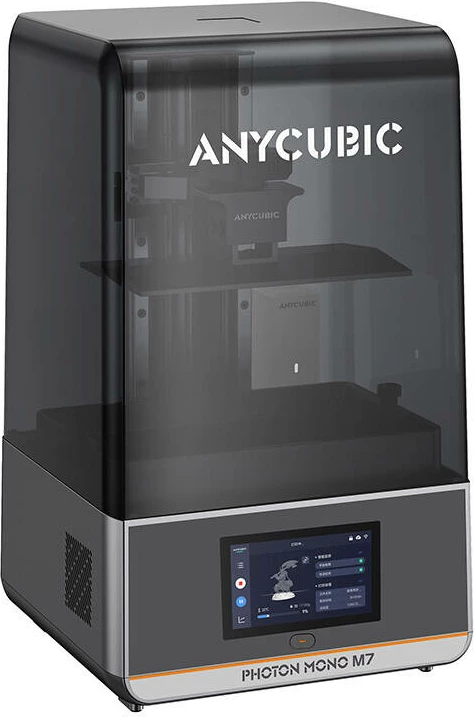 Printer 3D Anycubic Photon Mono M7, LCD, 14K, Hapësirë pune 223x126x230 mm, i zi