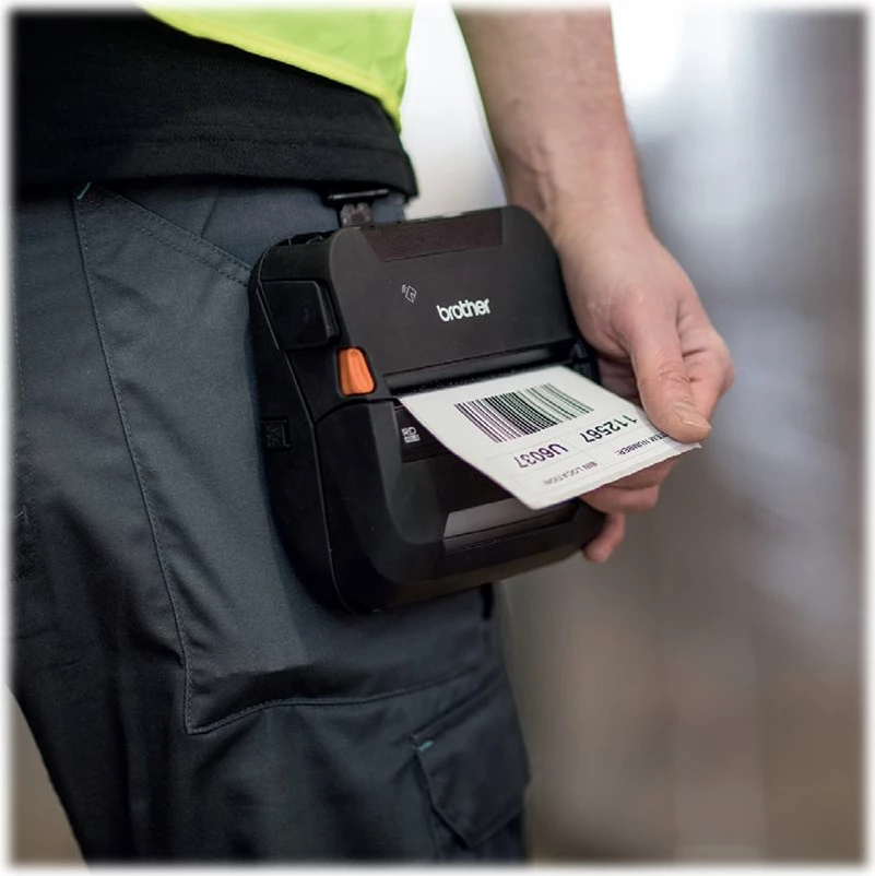 Printer termik portativ Brother RJ-4230B, 4", Bluetooth, USB, i zi