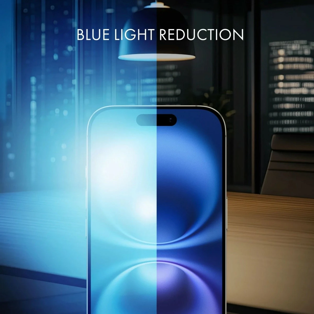 Filtër privatësie 4‑anësh me ngjitës, DICOTA D80179-4AD, për iPhone 16 Pro 6.3", kufizim këndi shikimi +/-30°, reduktim dritë blu 43%, 1 copë