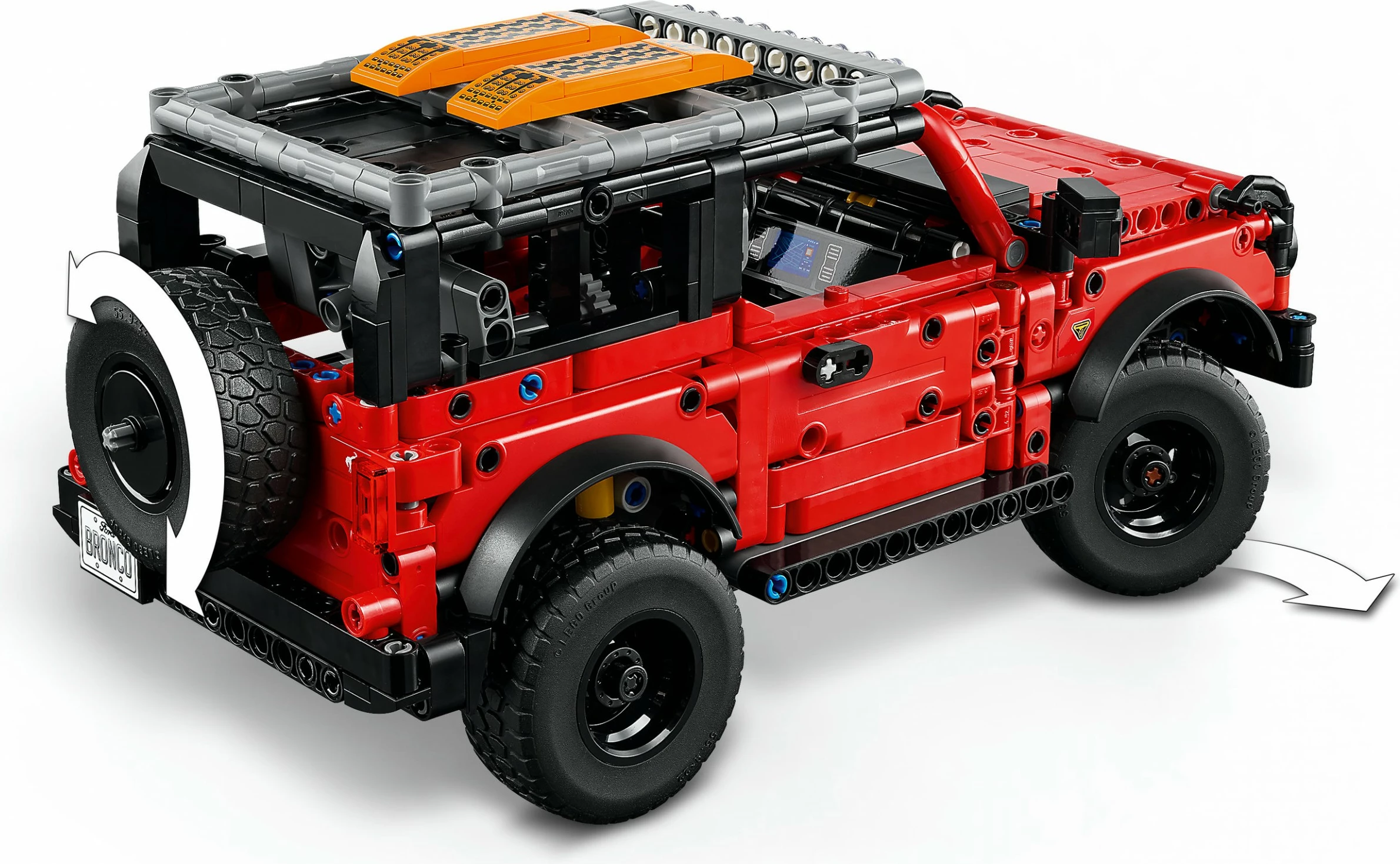 Set ndërtimi LEGO Technic Ford Bronco 42213, 943 pjesë, multikolor
