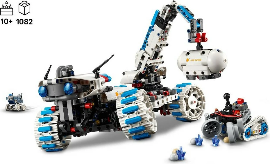 Set ndërtimi LEGO Technic 42211 Lunar Outpost, 1082 pjesë, shumëngjyrësh