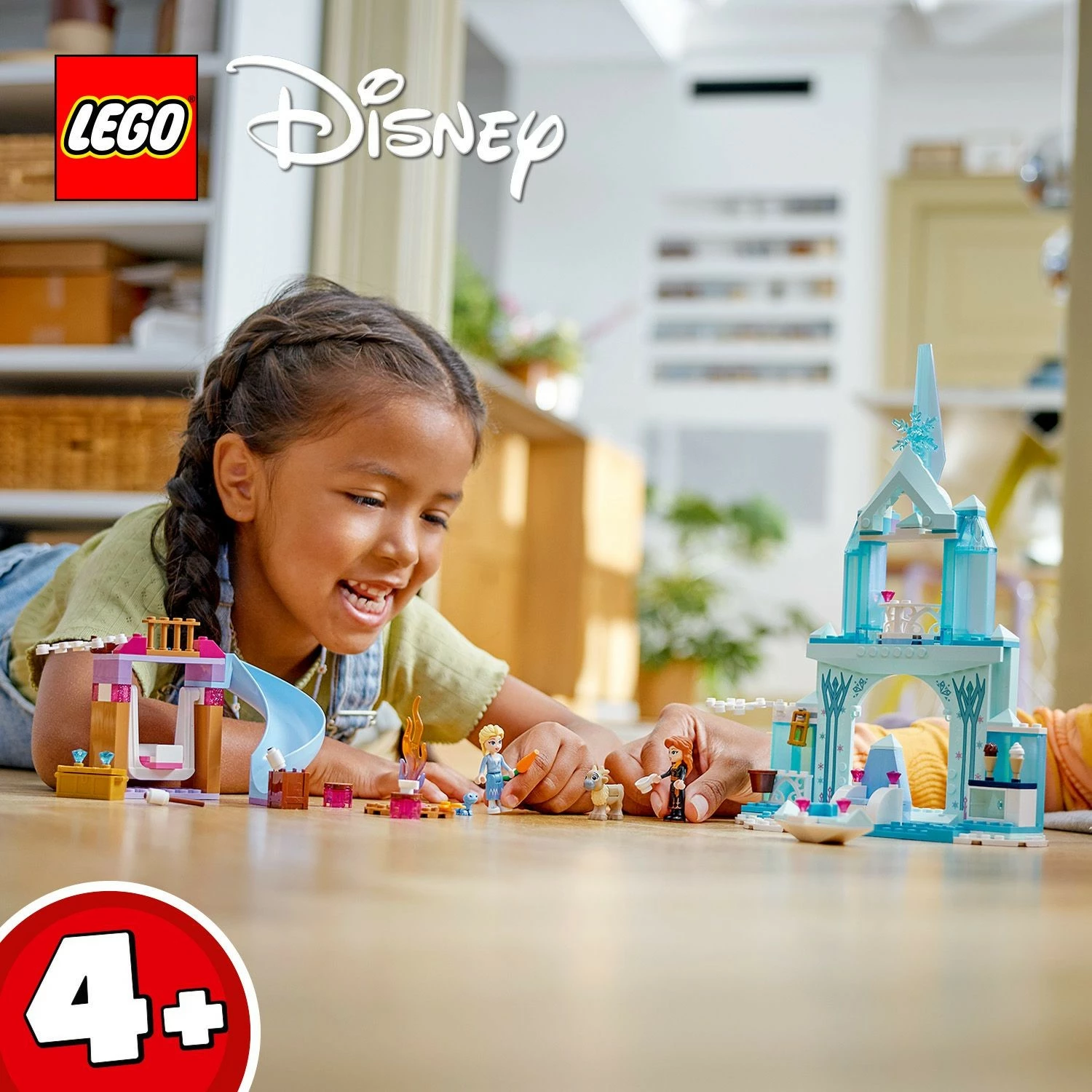 Set ndërtimi LEGO Disney 43238 Elsa's Frozen Castle, 163 pjesë, shumëngjyrësh