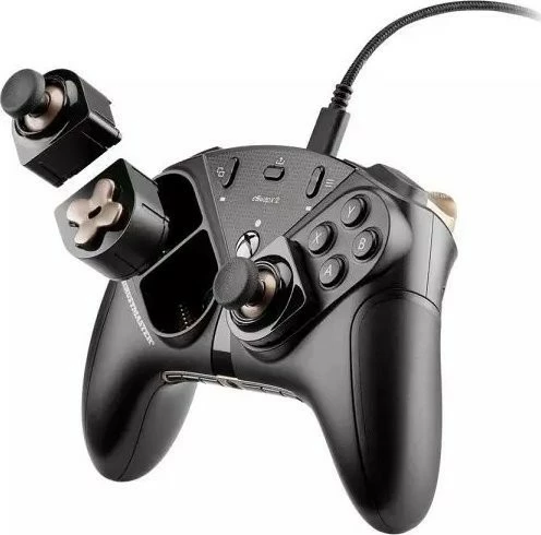 Gamepad Thrustmaster eSwap X 2 Pro, me kabllo USB-C 3 m, 16 butona, modul Hot-Swap, vibrim, PC Xbox, i zi