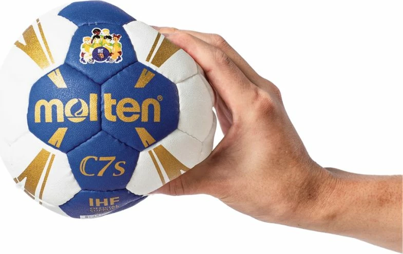 Top për hendboll për fëmijë Molten, bardhë dhe blu