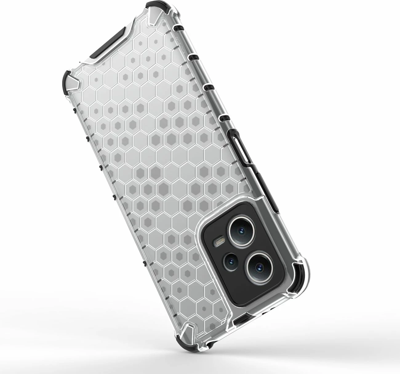 Mbështjellës Hurtel Honeycomb për Xiaomi Redmi Note 12 5G / Poco X5 5G, i kaltër