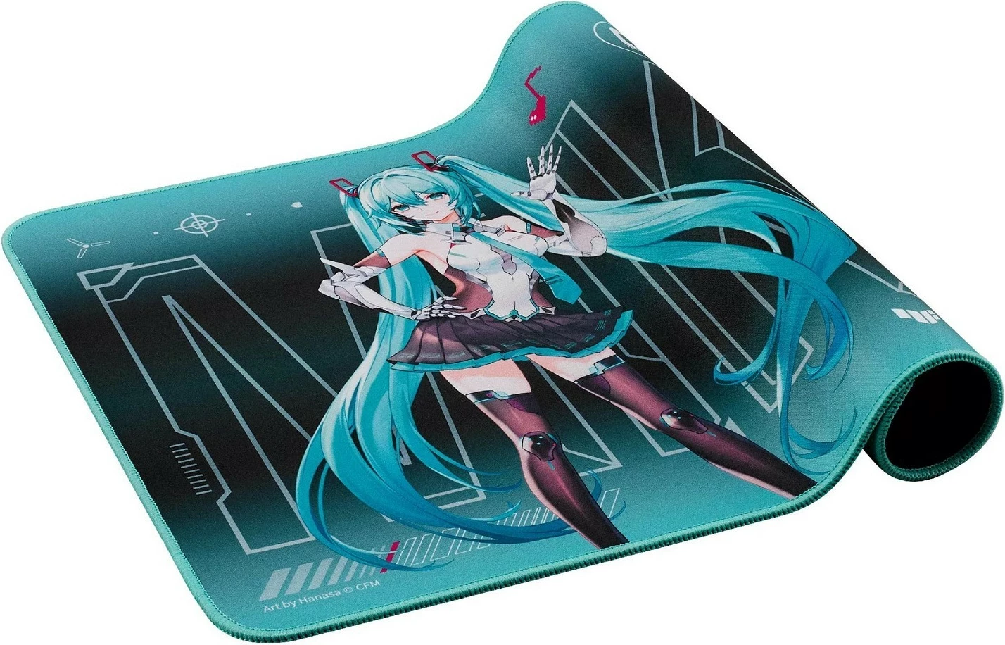 Mauspad Asus TUF GAMING P1 NC19 plastikë, 36x26cm, gjelbër