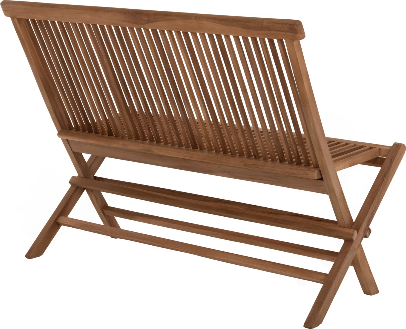 Karrige e palosshme KENDALL FH9541, dru TEAK, ngjyrë natyrale, 120x62x89H cm