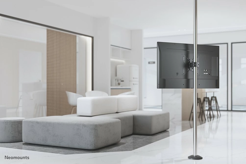 Mbajtës monitori Neomounts FL40-430BL12, për 23-42 inç, 25KG, i lëvizshëm, i zi