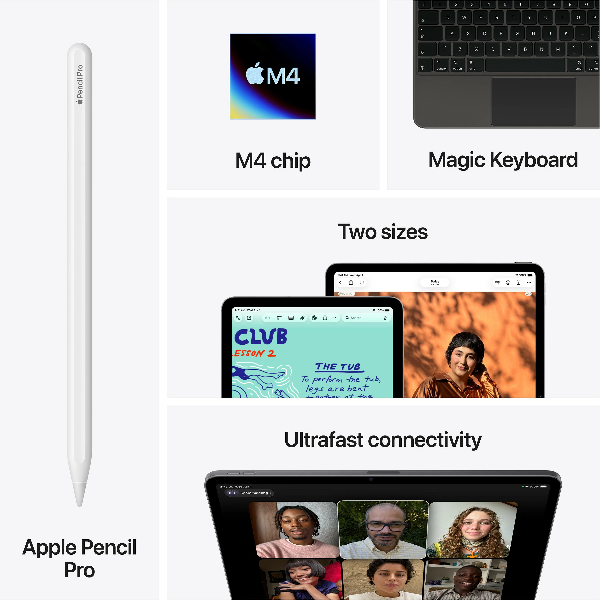 Tablet Apple iPad Air 11-inç Wi‑Fi 128GB, iPadOS 26, Space Grey