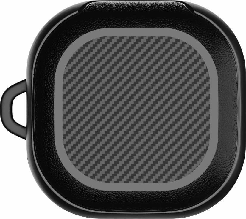 Mbështjellës Tech-Protect Rough Carbon për Samsung Galaxy Buds FE / 2 Pro / 2 / Live / Pro, i zi