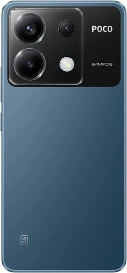 Celular POCO X6 5G, 12GB RAM, 256GB memorje, blu