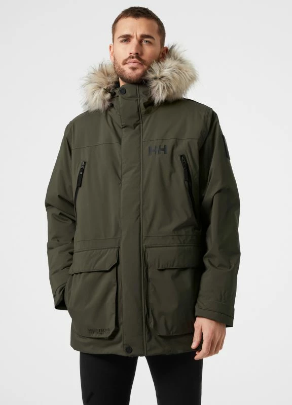 Jakne për meshkuj Helly Hansen, Reine Parka, jeshile