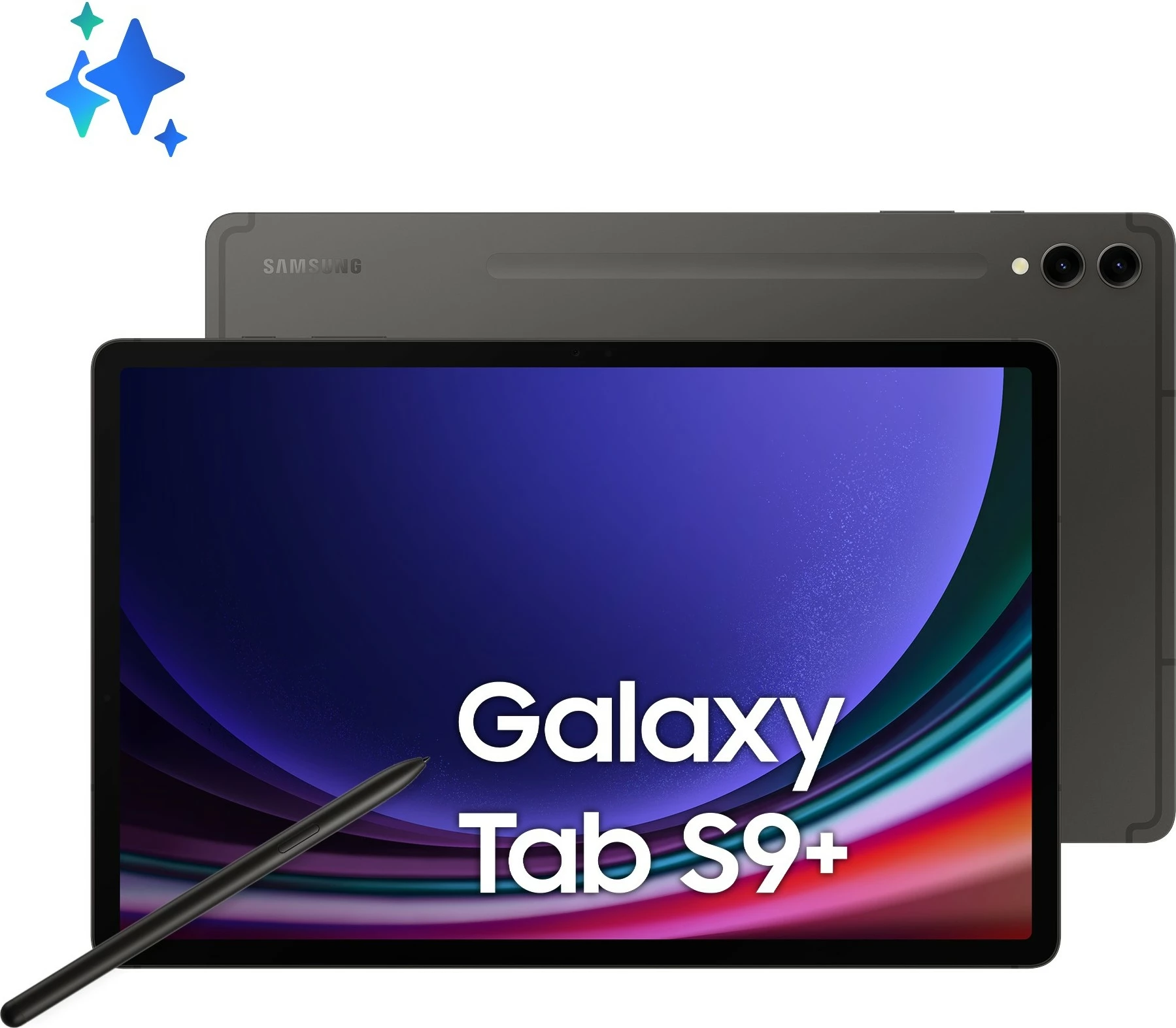 Tablet Samsung Galaxy Tab S9+ SM-X810, 512 GB, 12 GB RAM, Android 13, Grafit