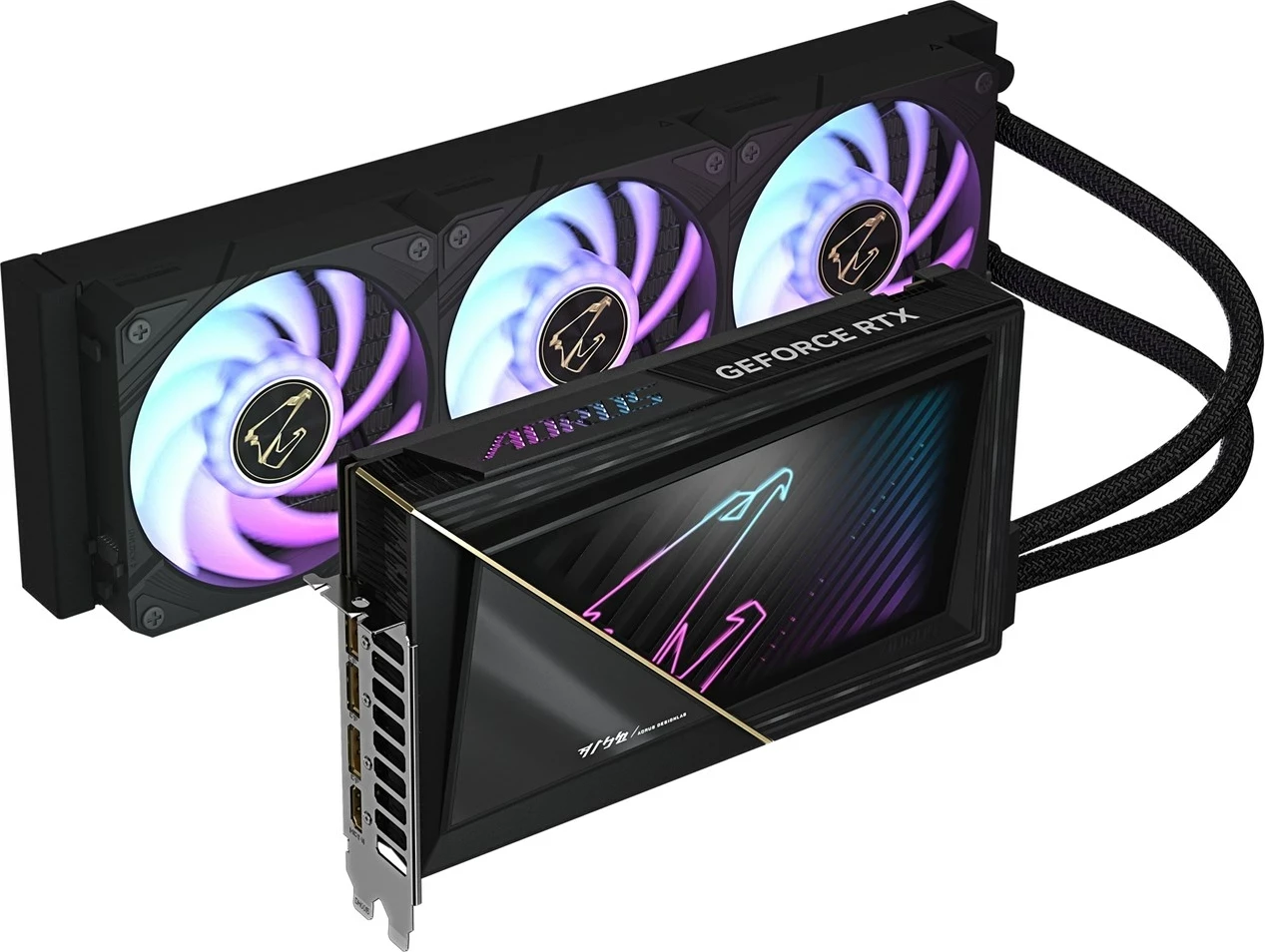Kartelë grafike Gigabyte AORUS GeForce RTX 5090 XTREME WATERFORCE 32G, 32GB GDDR7, PCI-E 5.0, E zezë
