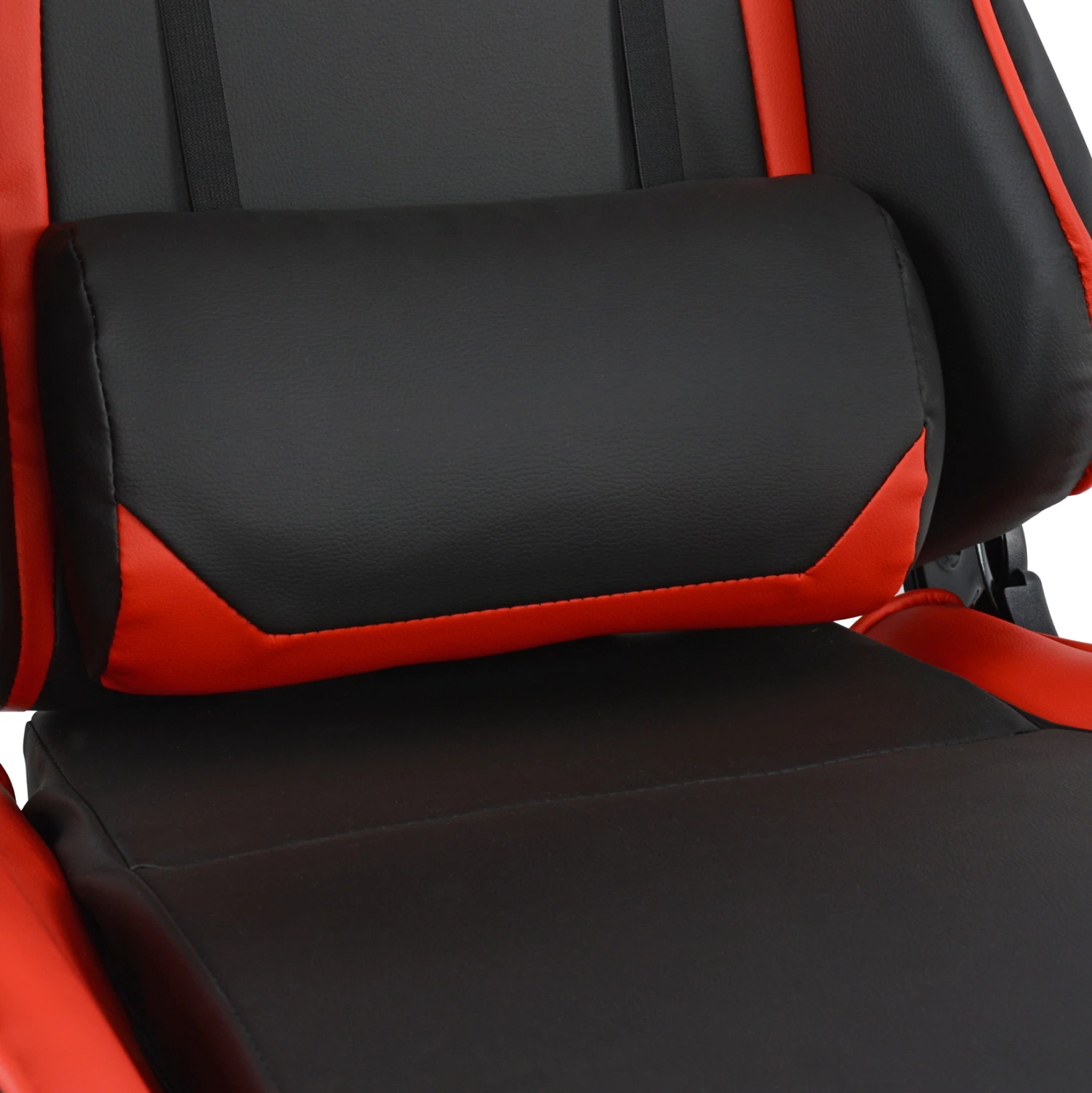 Karrige për gaming zyre FH1056.01 Racing e zezë dhe e kuqe PU 67x70x134 cm