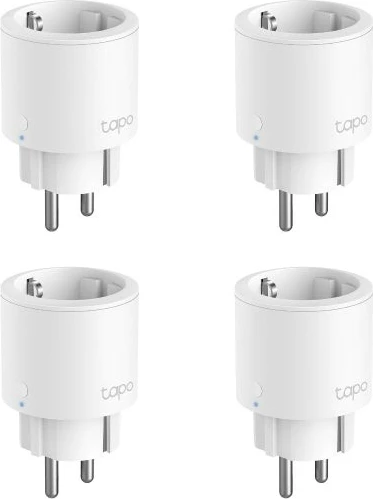 Prizë e mençur TP-Link Tapo P115 Mini, Wi-Fi, 4 copë, e bardhë