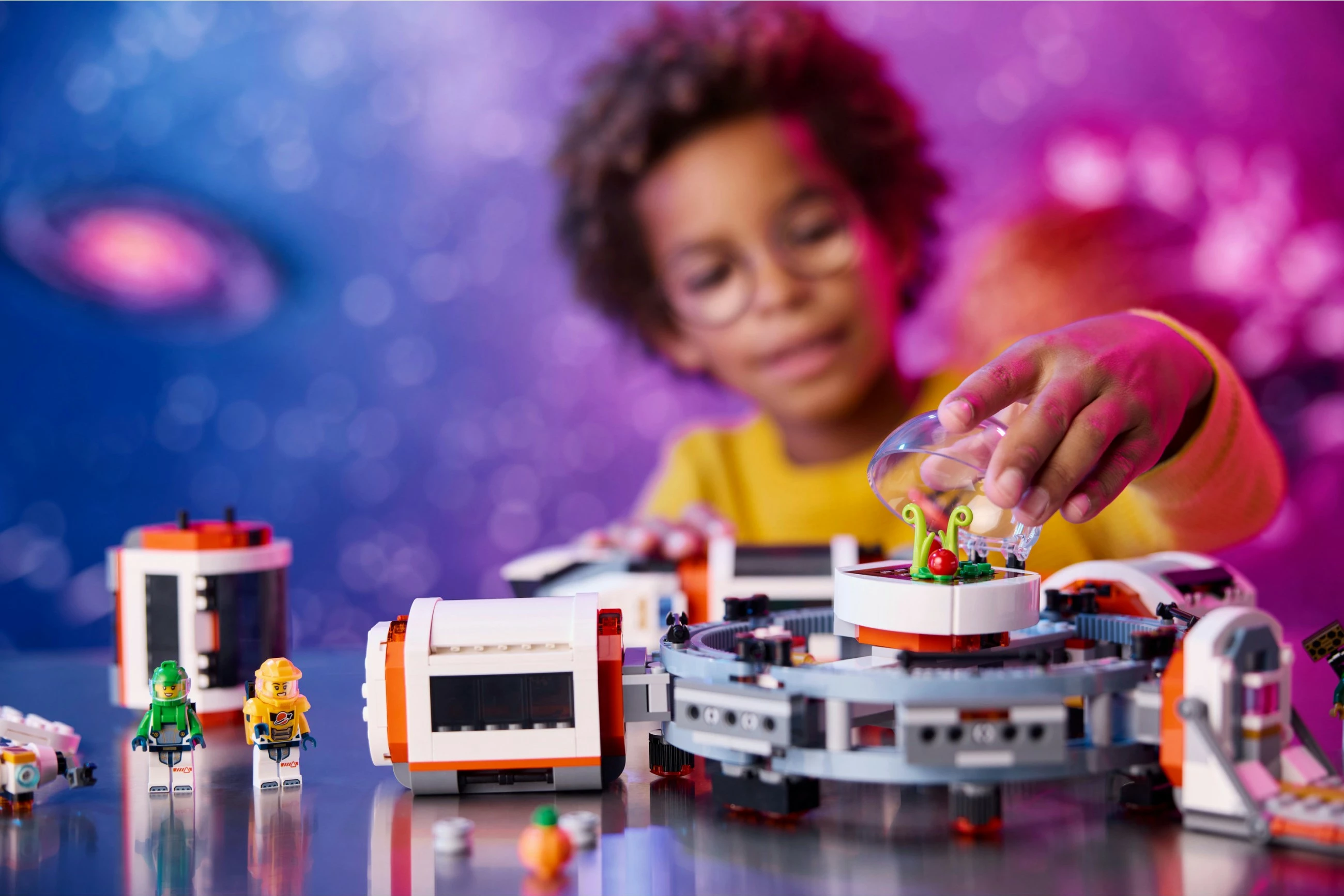 Set ndërtimi LEGO Modular Space Station 60433, 1097 pjesë, shumëngjyrësh