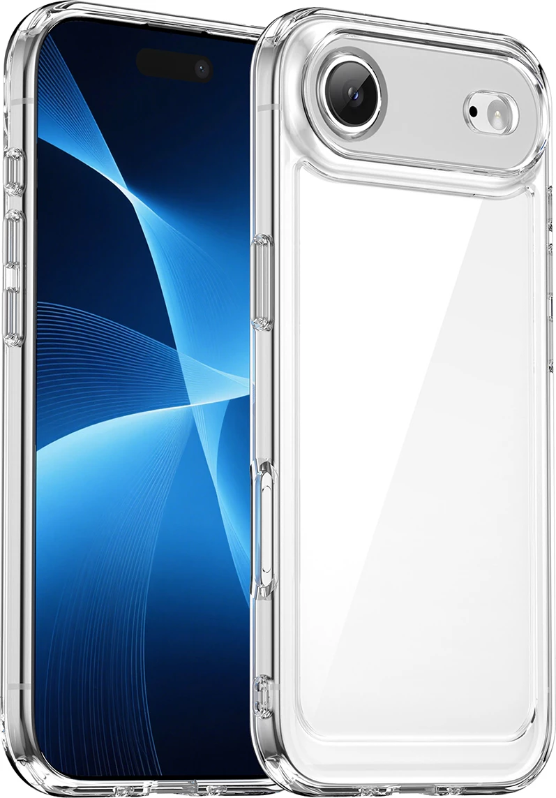 Mbështjellës Hurtel Outer Space për iPhone 17 Air, MagSafe, Transparent