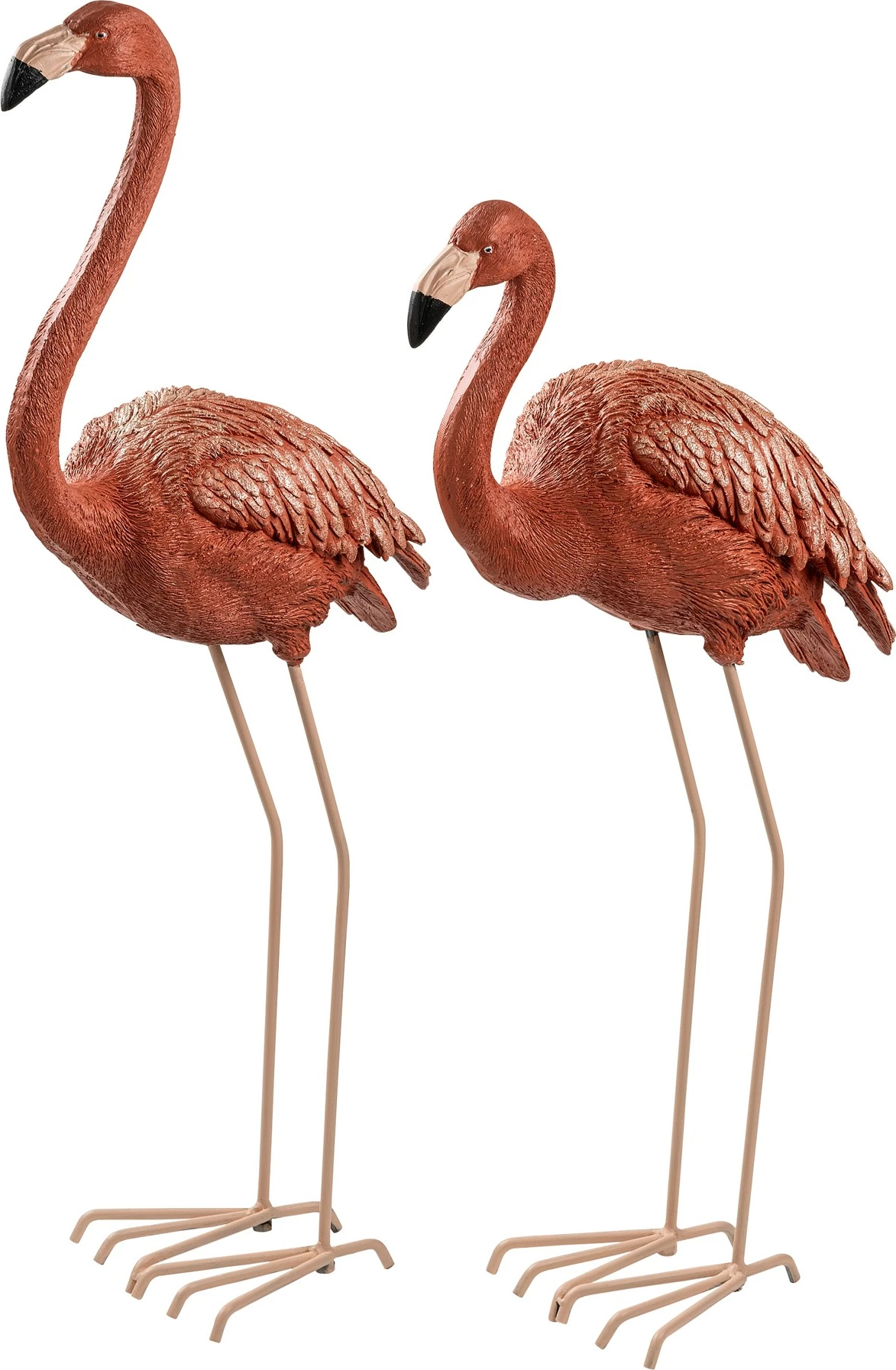 Set dekorativ për kopsht, 2 copë, flamingo, Evila Originals