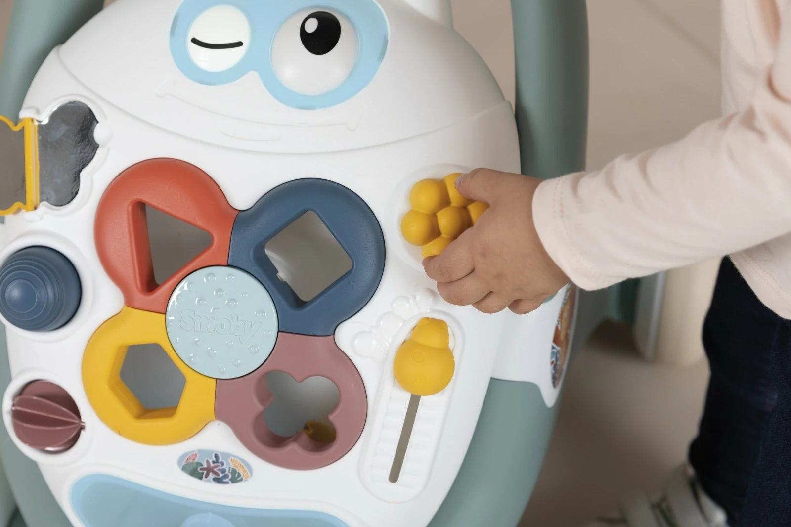 Walker për fëmijë Smoby Little 3-in-1, 50x43x47cm, Multikolor