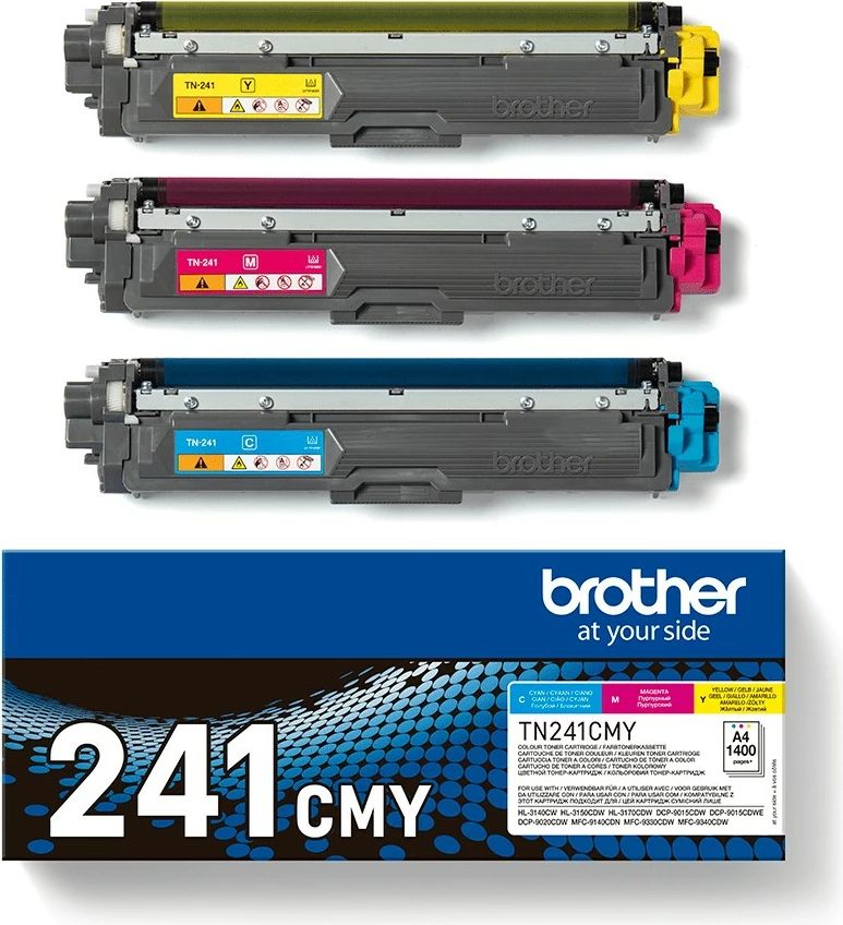 Toner Brother TN-241CMY multipack, origjinal, 3 ngjyra (C/M/Y), 1400 faqe