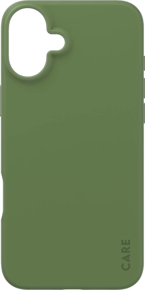 Mbështjellës PanzerGlass CARE Case për iPhone 16 Plus, silikon, green