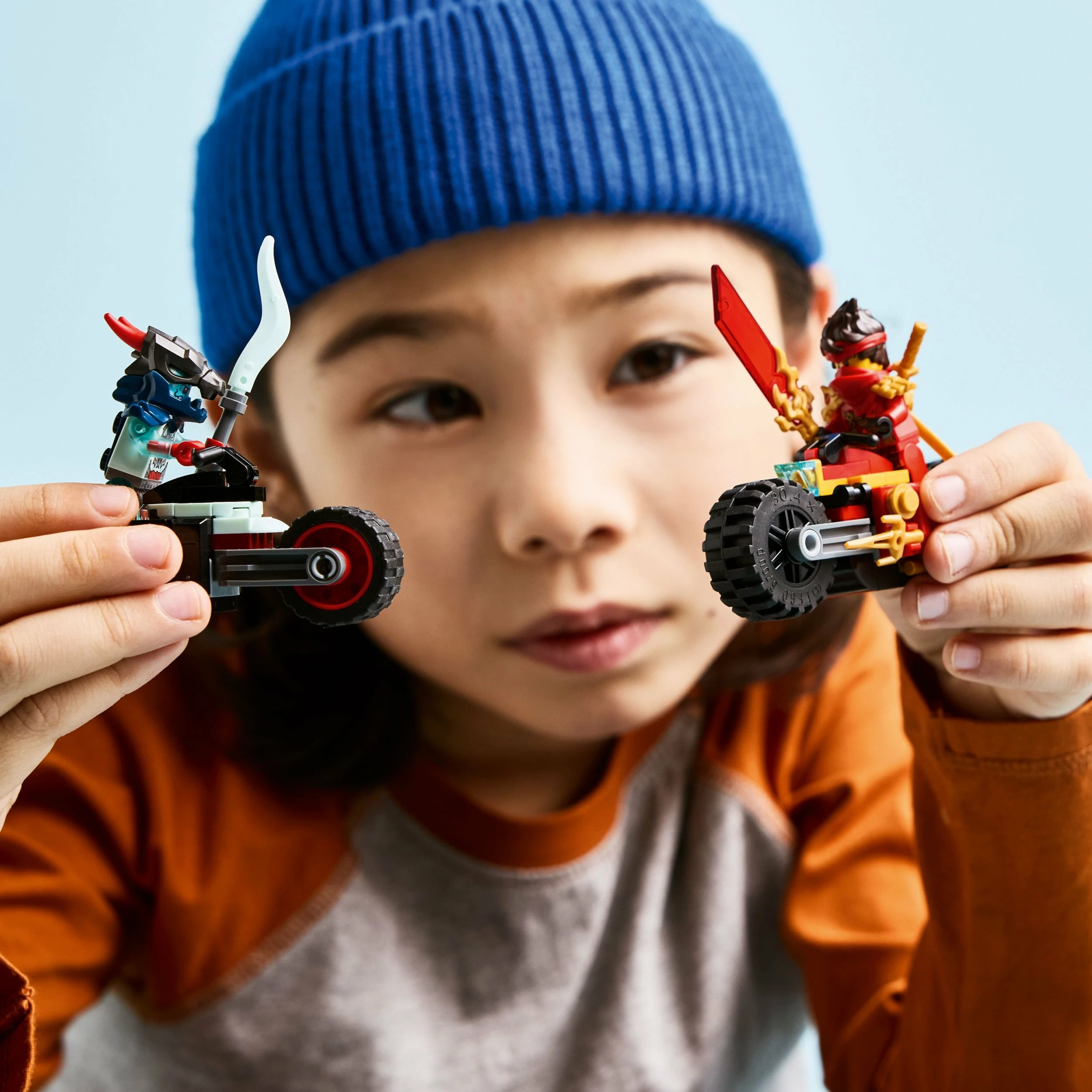 Set LEGO NINJAGO Kai's Motorcycle Race 71838, 79 copë, 6+