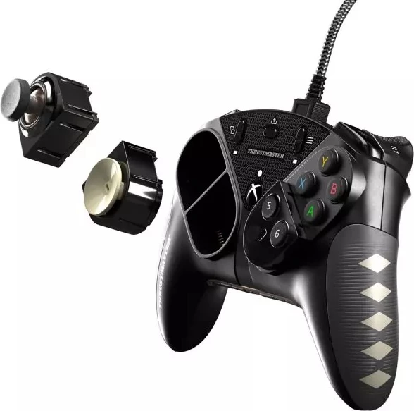 Set module Thrustmaster ESWAP X Fighting Pack, kompatibil me ESWAP X Pro Controller, Xbox Series X|S dhe PC, 6 copë, e zezë