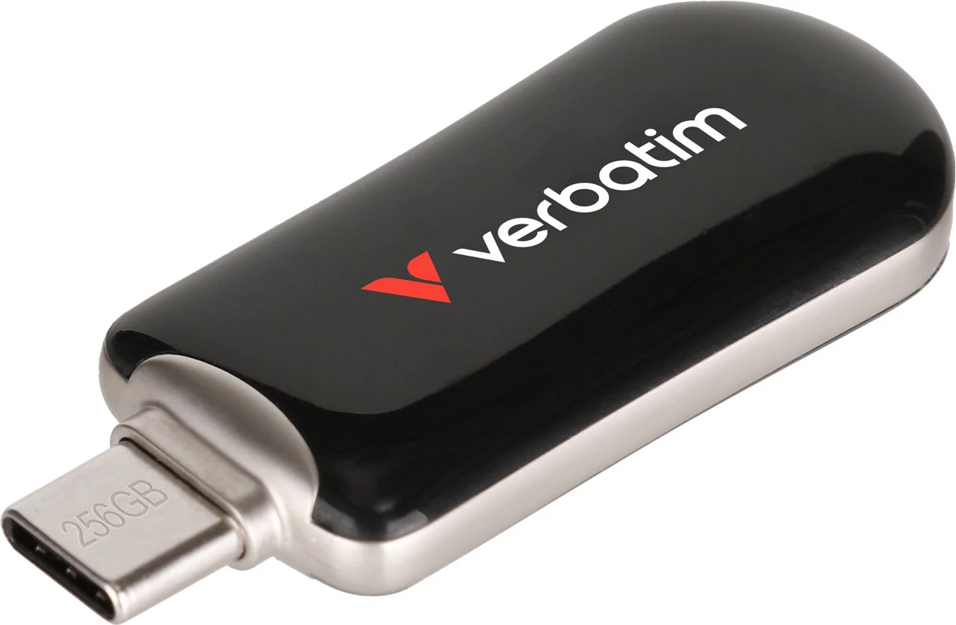 USB Verbatim Plectra 256GB, USB Type-C, i zi