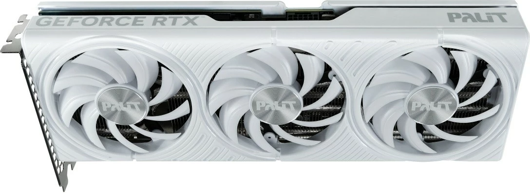 Kartelë grafike Palit GeForce RTX 5070 WHITE OC, 12GB GDDR7, 192bit, 3x DisplayPort/HDMI, e bardhë