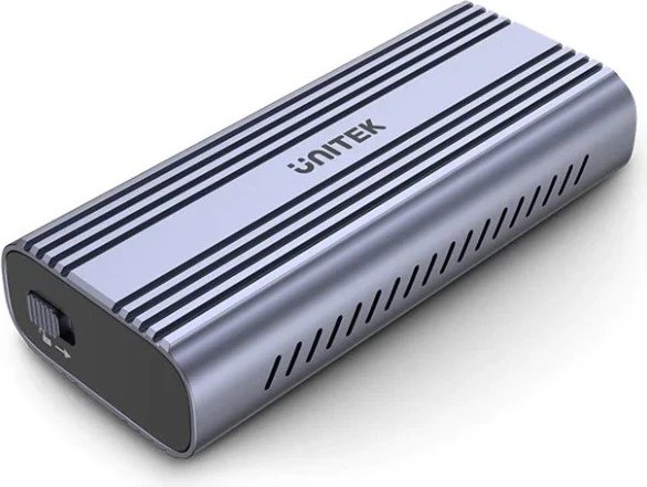 Kuti mbrojtëse për SSD M.2 Unitek, 10 Gps, hiri