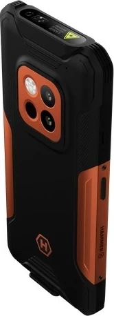 Celular myPhone Hammer Construction 2 5G Thermal, 128GB, portokalli