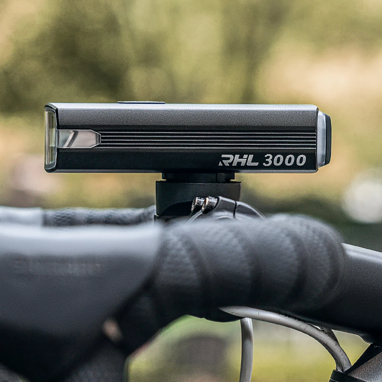 Dritë përpara biçiklete Wozinsky RHL 3000, 10000 mAh, 3000 lm, e zezë, me kabllo USB-C