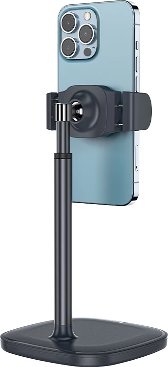 Mbajtës telefoni tavoline Acefast E12, teleskopik, i zi