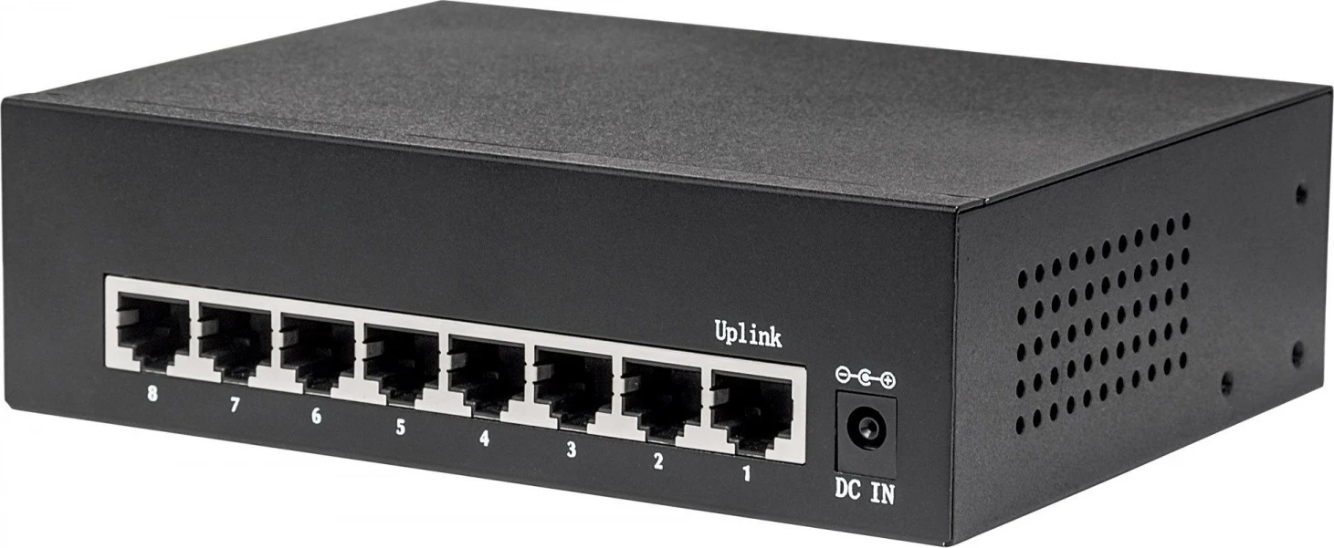 Switch Intellinet me 8 porta Gigabit PoE + VLAN