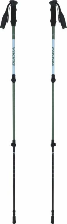 Shkopinj trekking Viking Kivi 2.0, të zinj/blu, set prej 2 copë