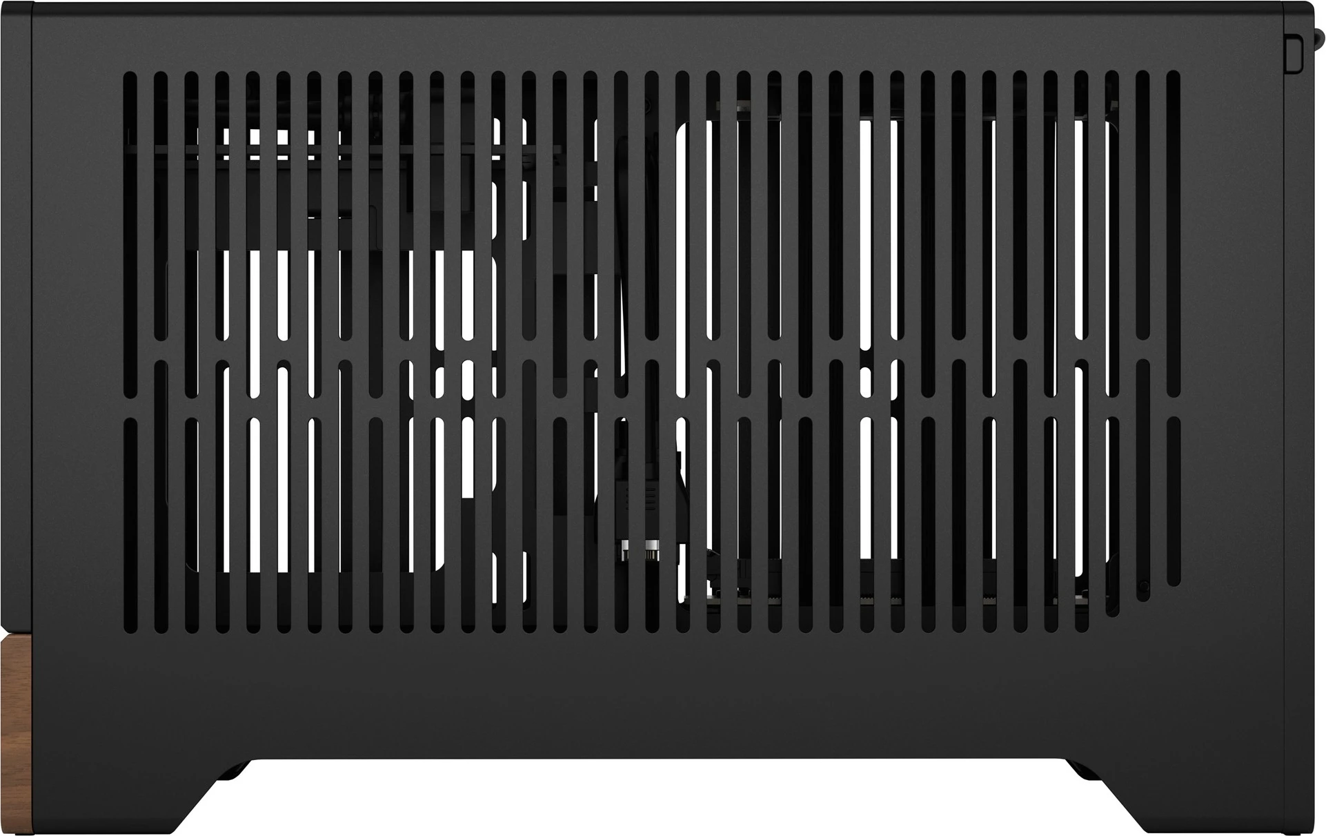 Kasë Fractal Design Terra, Mini-ITX, Alumini, Walnut, Graphite