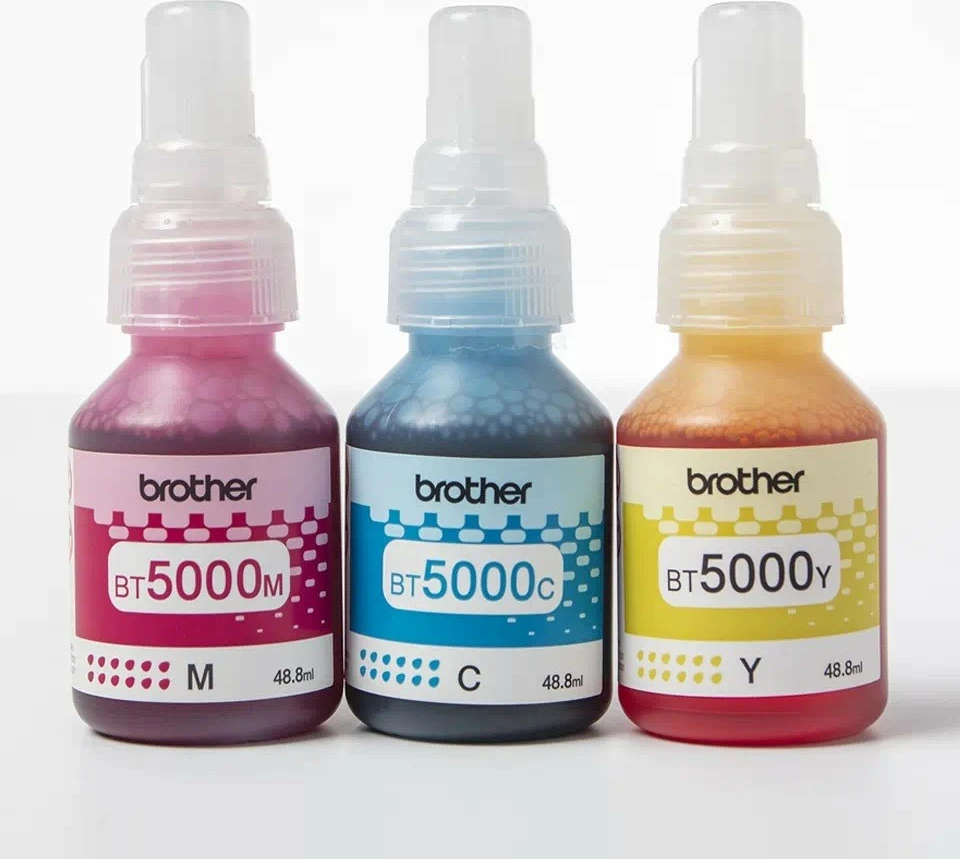 Set boje Brother BT5000CLVAL, 3x5000 faqe, për printera, Ngjyrë
