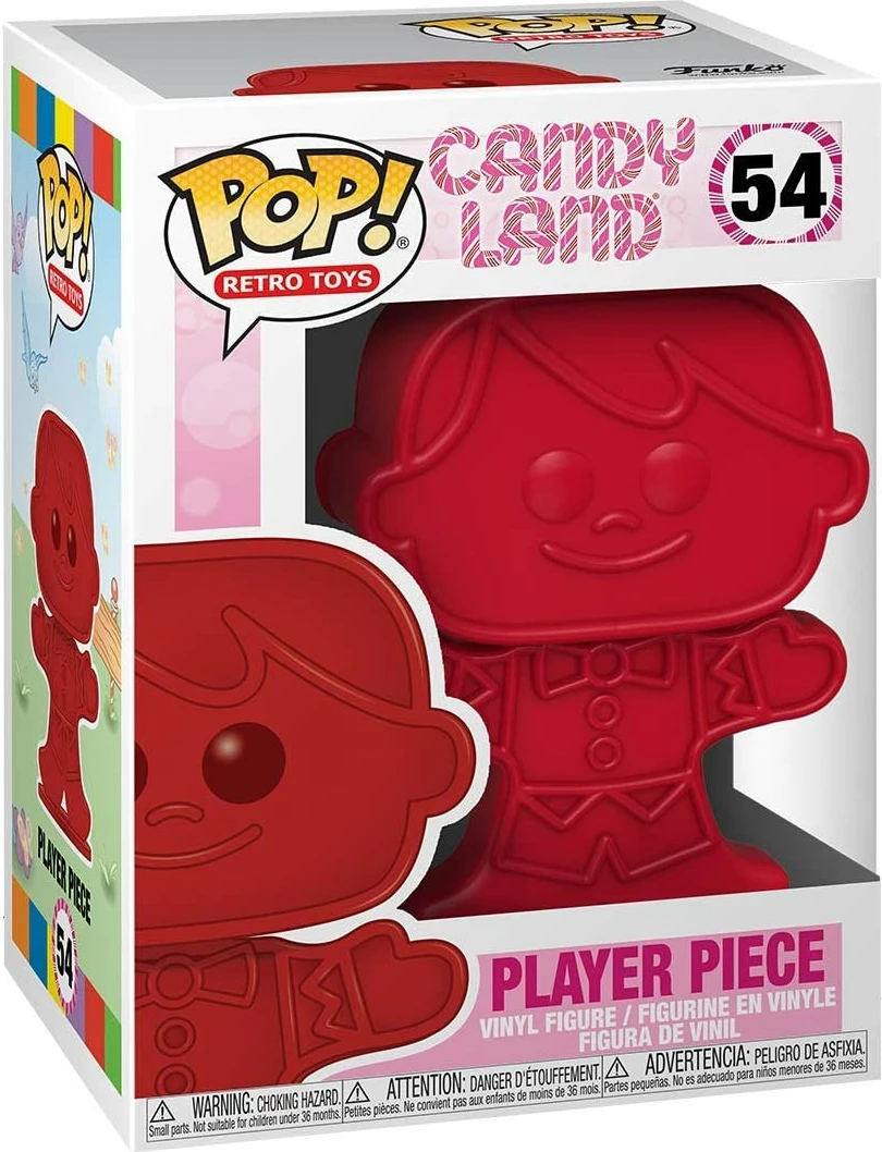 Figurinë Funko POP! Retro Toys Candyland Player Game Piece (Gaming Heroes), e kuqe