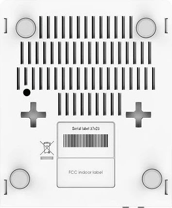 Router MikroTik hEX PoE, i bardhë