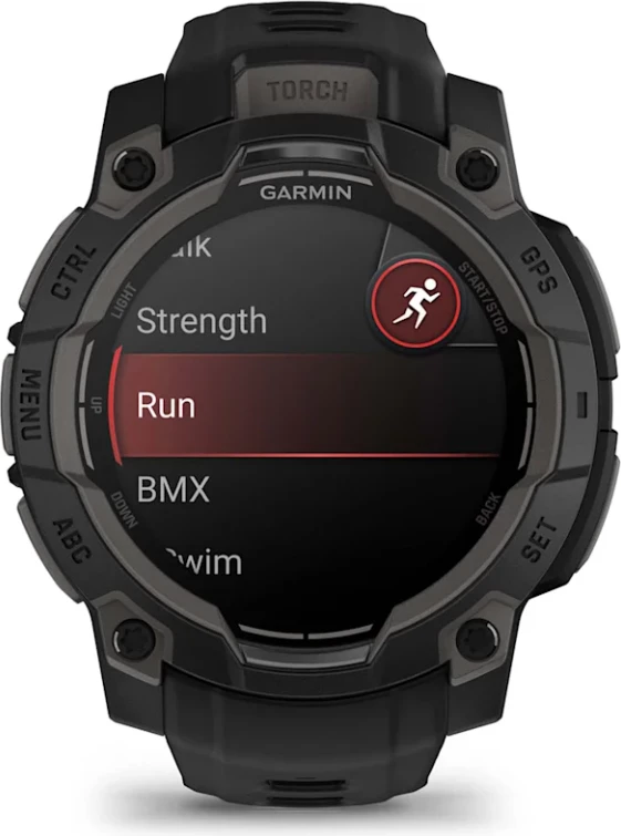 Smartwatch Garmin Instinct® 3 AMOLED, Black, 45 mm