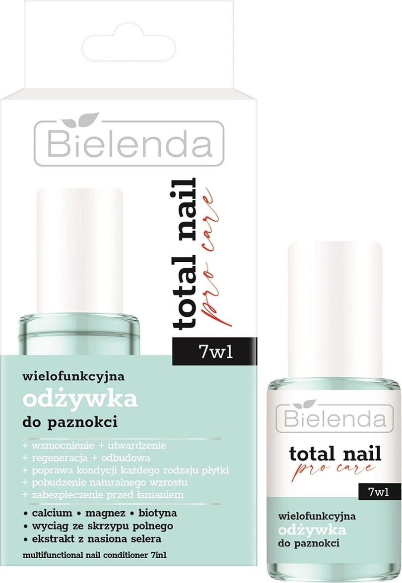 Trajtim për thonj Bielenda Total Nail Pro-Care 7-në-1, 10ml