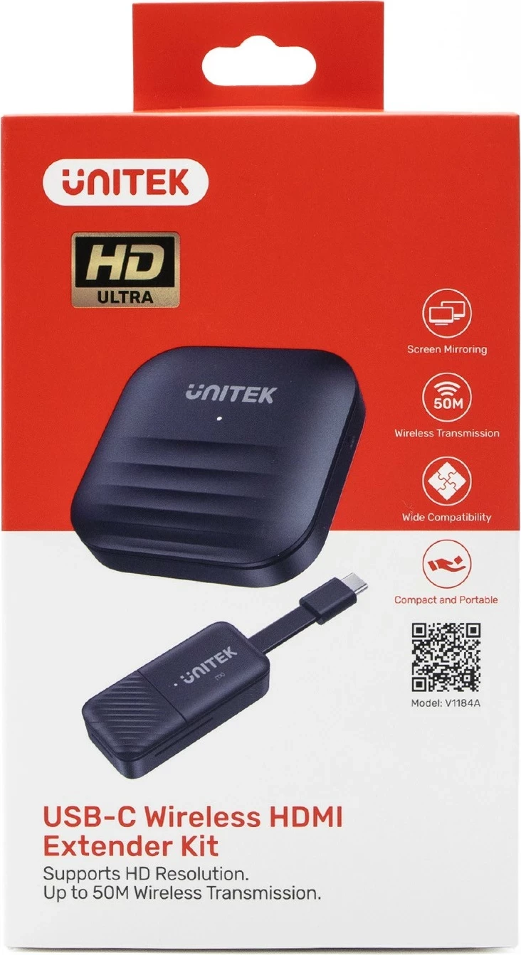 Nadaç HDMI pa kabllo Unitek, 50m, i zi