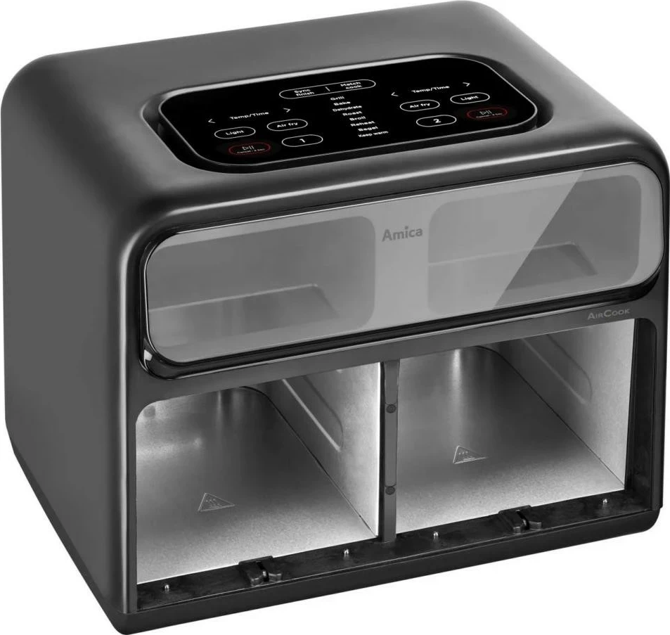 Fritezë ajri Amica AFM 7020, 8 litra, panel me prekje, e zezë